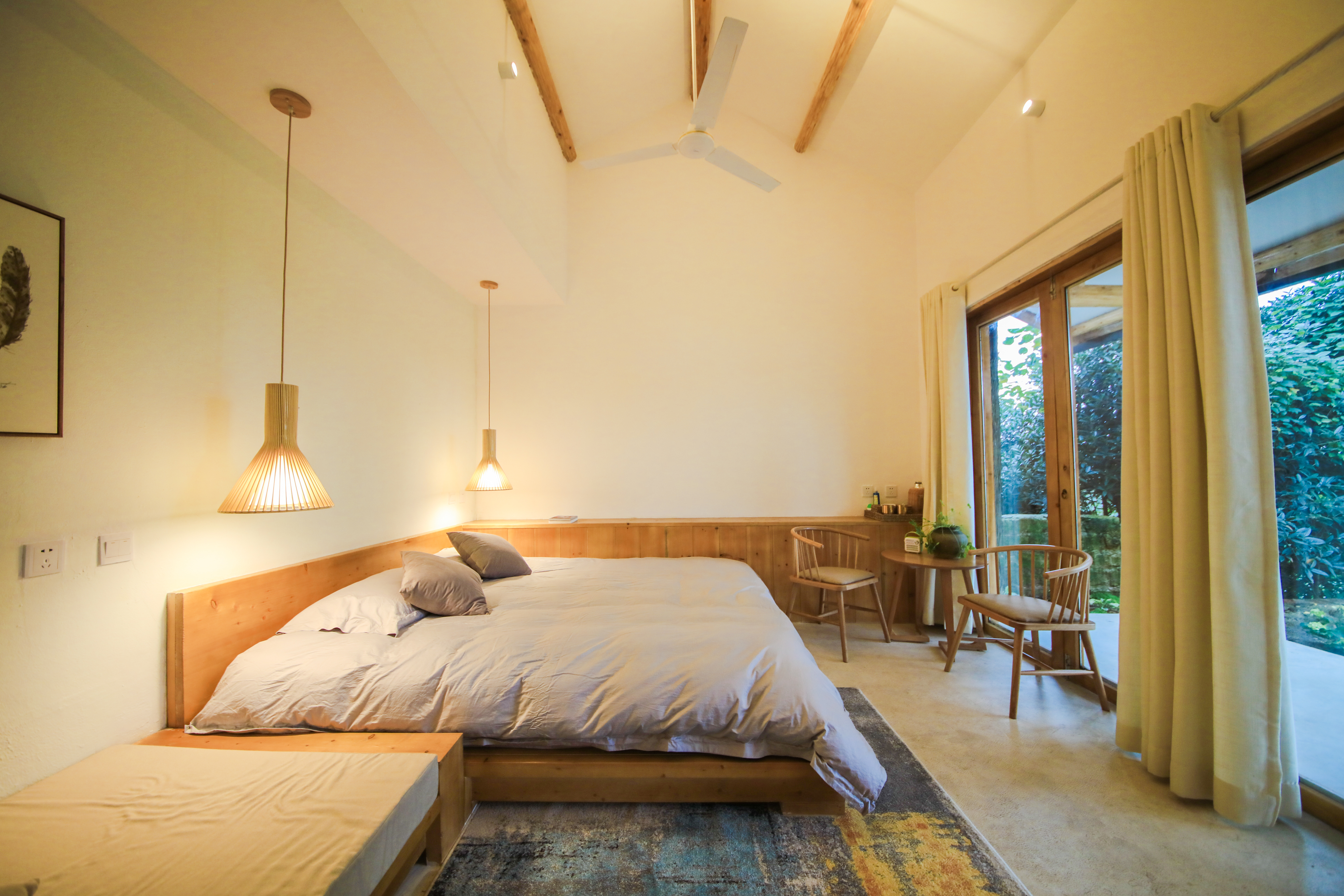 成都雅安小茶院民宿2天1晚骑龙村骑龙场老峨山石象湖午茶制作茶叶采摘