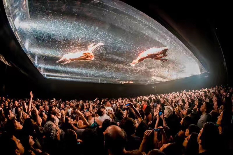 澳门美狮美高梅剧场fuerzabruta极限震撼艺术舞台剧表演电子门票扫码