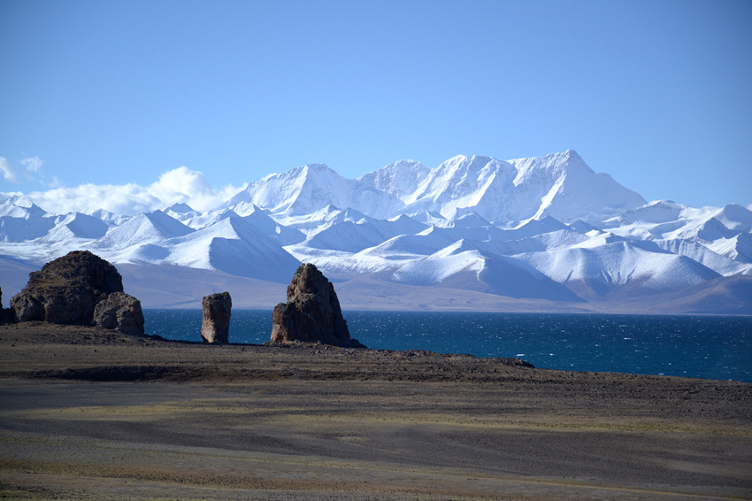 西藏纳木错纯玩2日游看日出日落仰望璀璨星空网红线路圣象天门月亮湾