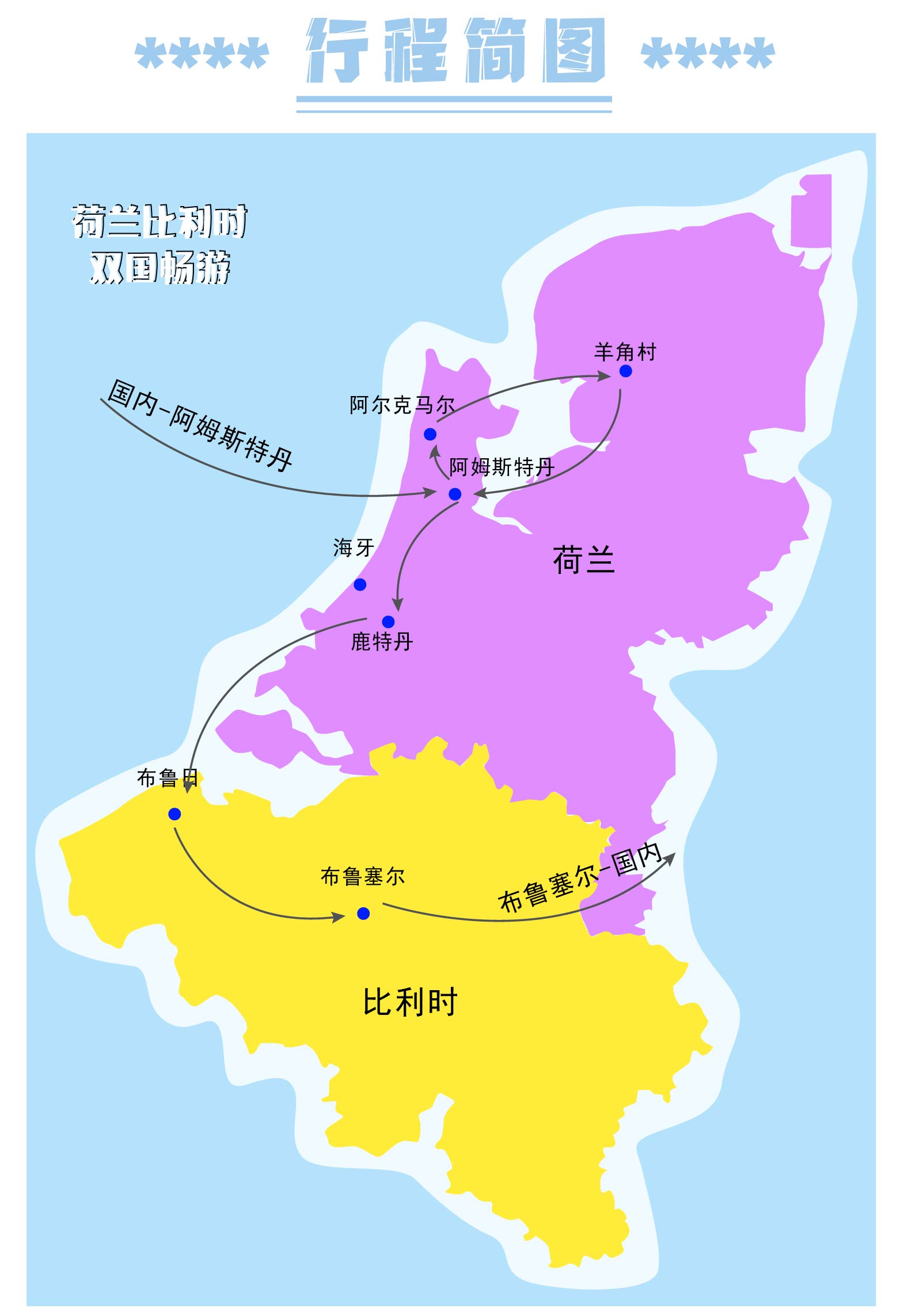 一次玩转荷比双国带你看风车品艺术荷兰比利时深度9日休闲观光定制游