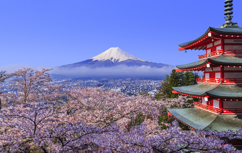 广州直飞日本大阪奈良富士山东京京都6天5晚跟团游奈良喂小鹿山中湖