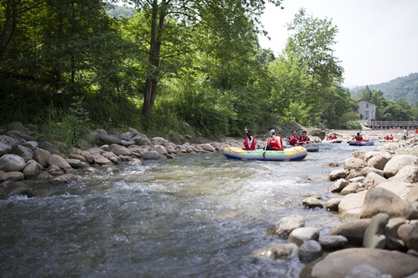九龙沟漂流电子票/九龙沟漂流欢迎您(即买即用/未用可退),马蜂窝自由