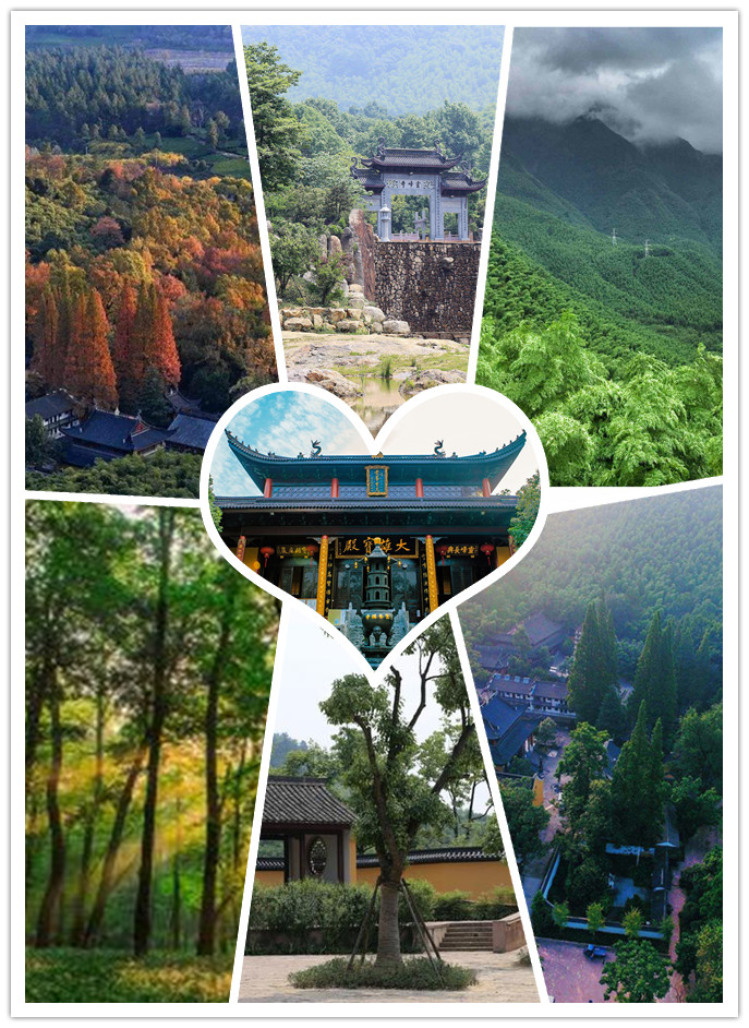 距今已有一千一百余年历史,景区内灵峰寺是江南著名寺院之一,邻近杭州