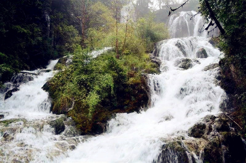 霍山大峡谷漂流一日游白云峡瀑布群玻璃桥清凉夏日嗨不停