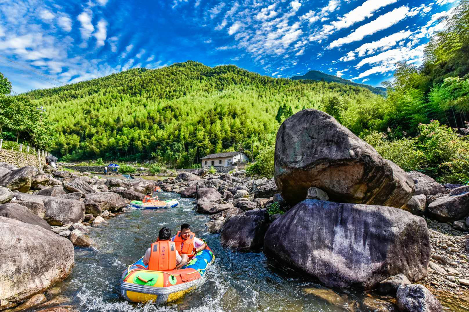 安吉浙北峡谷漂流电子票/浙北峡谷漂流欢迎您(即买即用/未用可退)