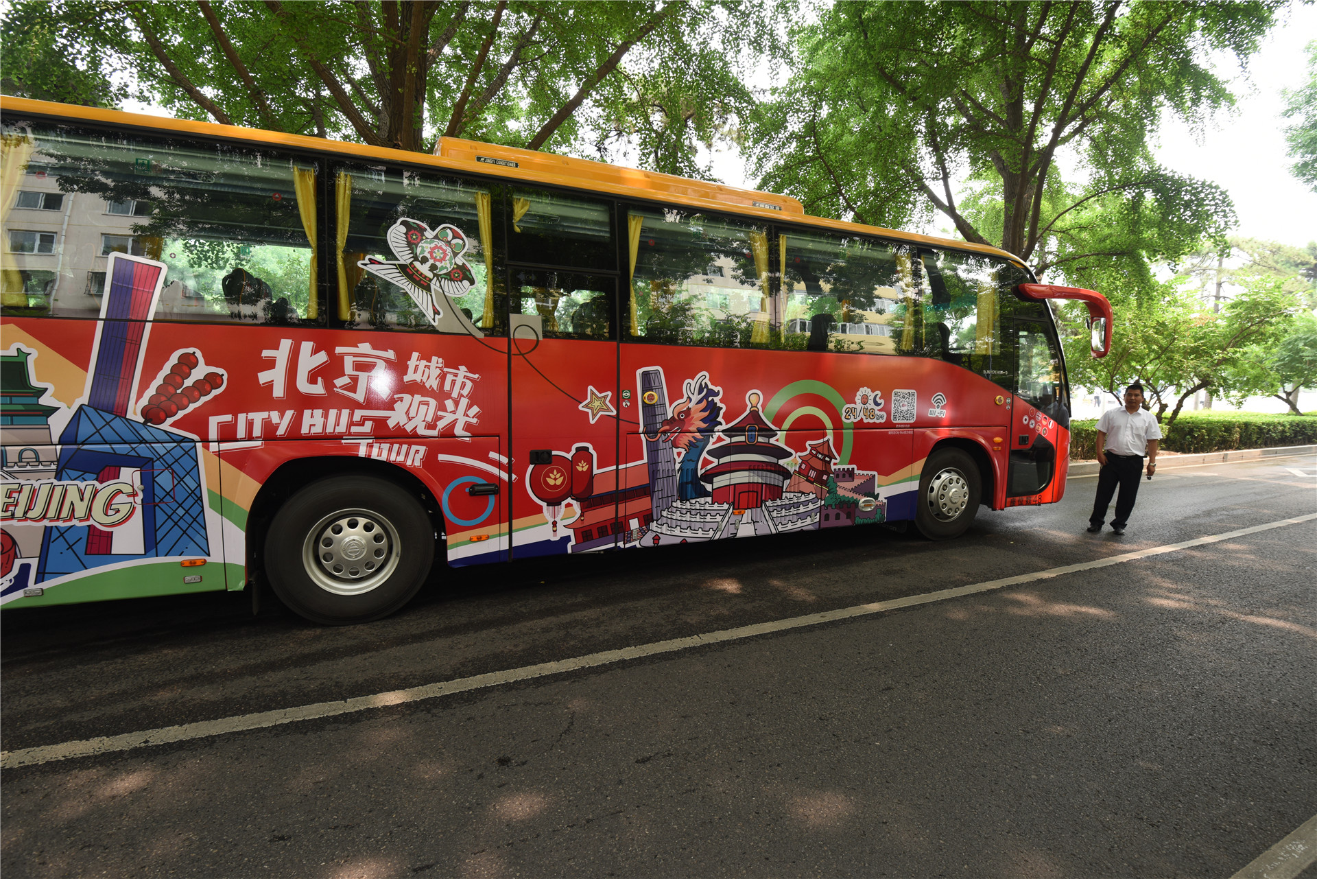 北京旅游观光巴士八达岭长城一日专线单程直通车