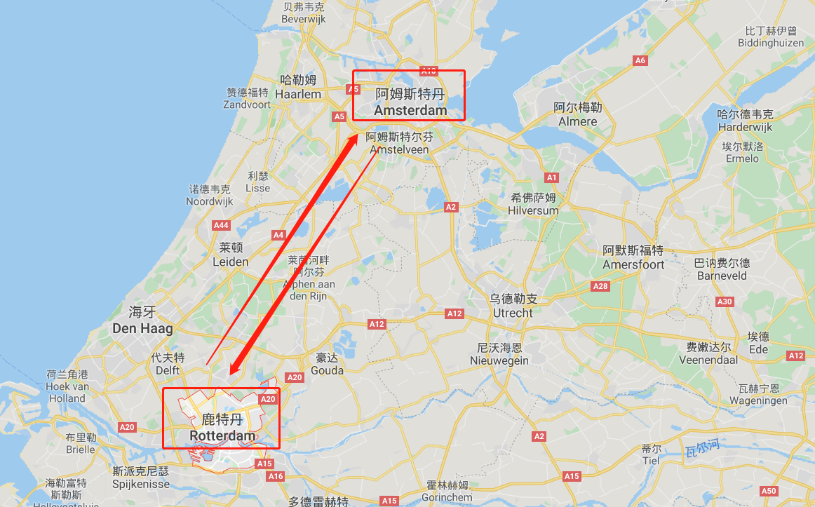 可接急单 荷兰 阿姆斯特丹往返鹿特丹空调直达大巴票 (免打印 无需换