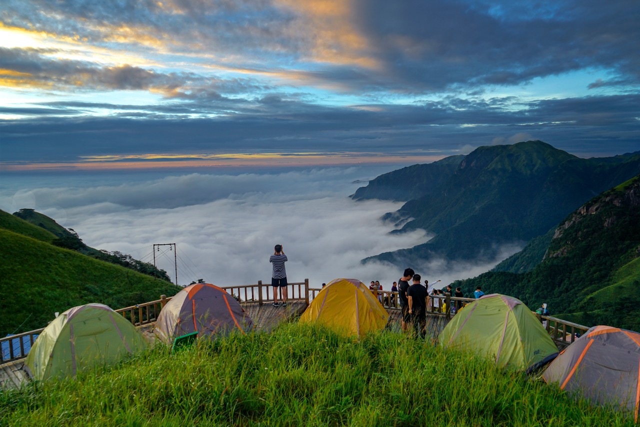 武功山大门票观光车上行中庵索道江西萍乡武功山官网门票当天有票电子