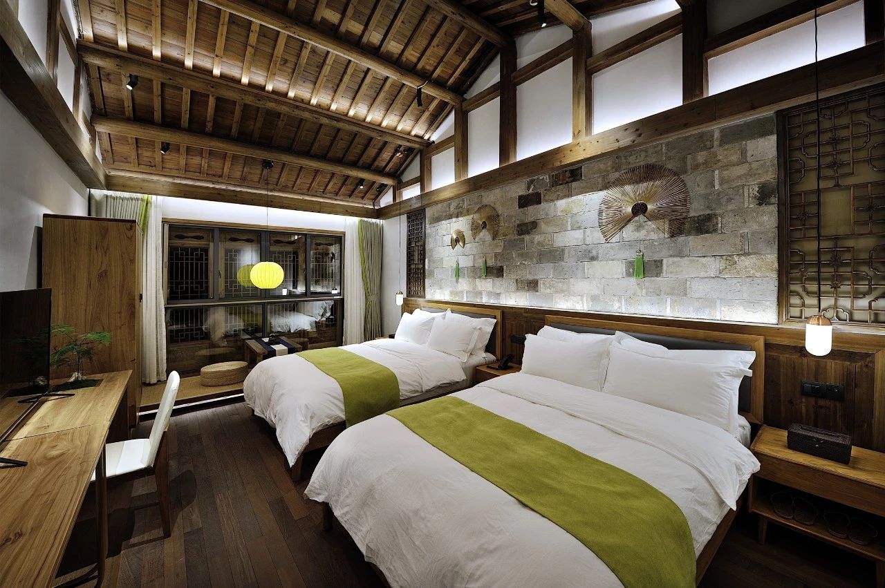 黄山黟县徽派老宅高端精品轻奢民宿拾庭画驿包含一晚住宿健康早餐汉服