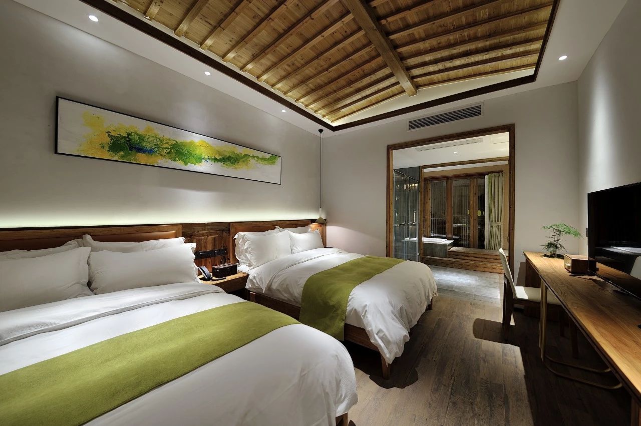 黄山黟县徽派老宅高端精品轻奢民宿拾庭画驿包含一晚住宿健康早餐汉服