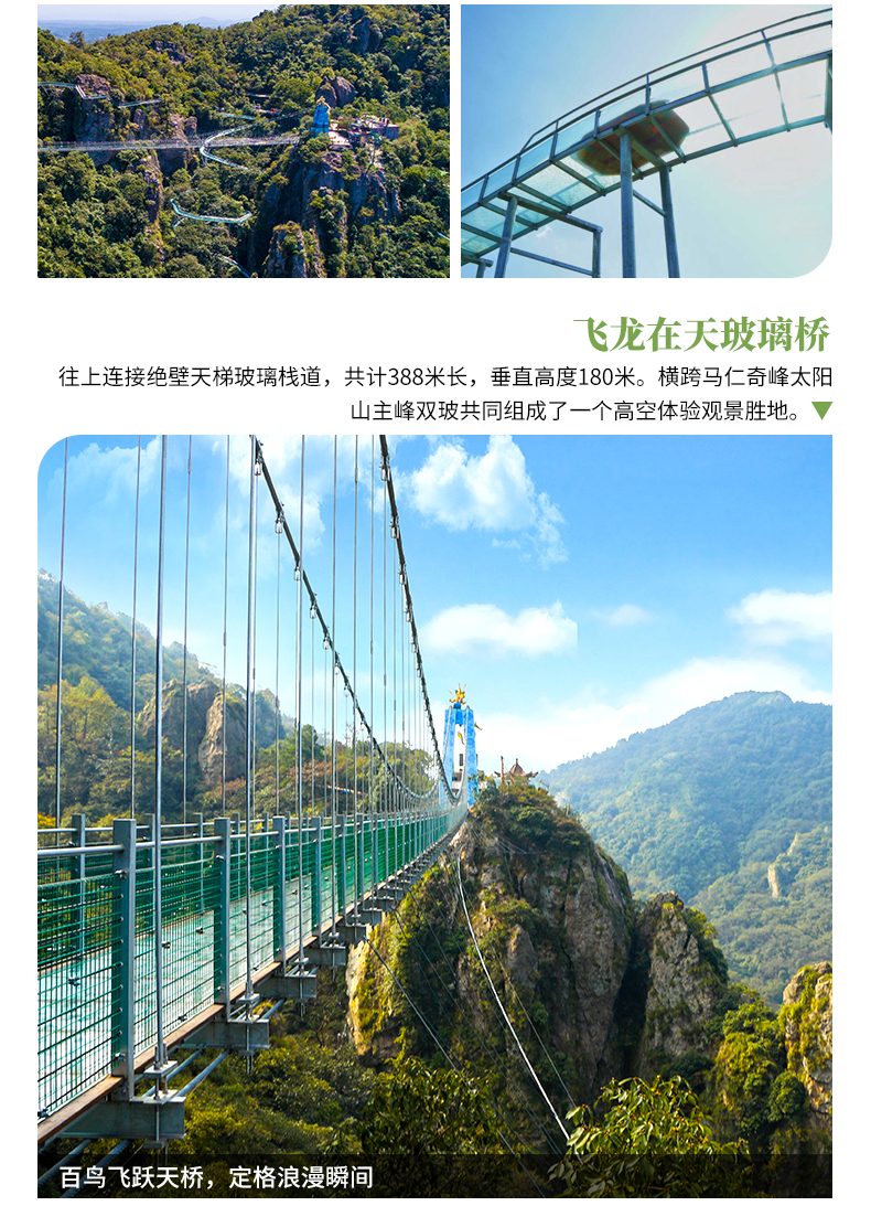 安徽芜湖马仁奇峰森林公园门票(森林王国 未用随时退)