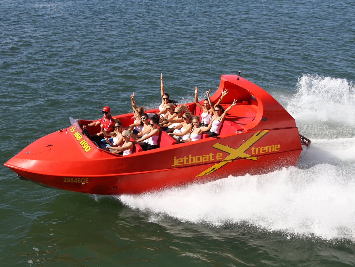 黄金海岸喷气快艇观光之旅4555分钟可选可加直升机oceanjetjetboat
