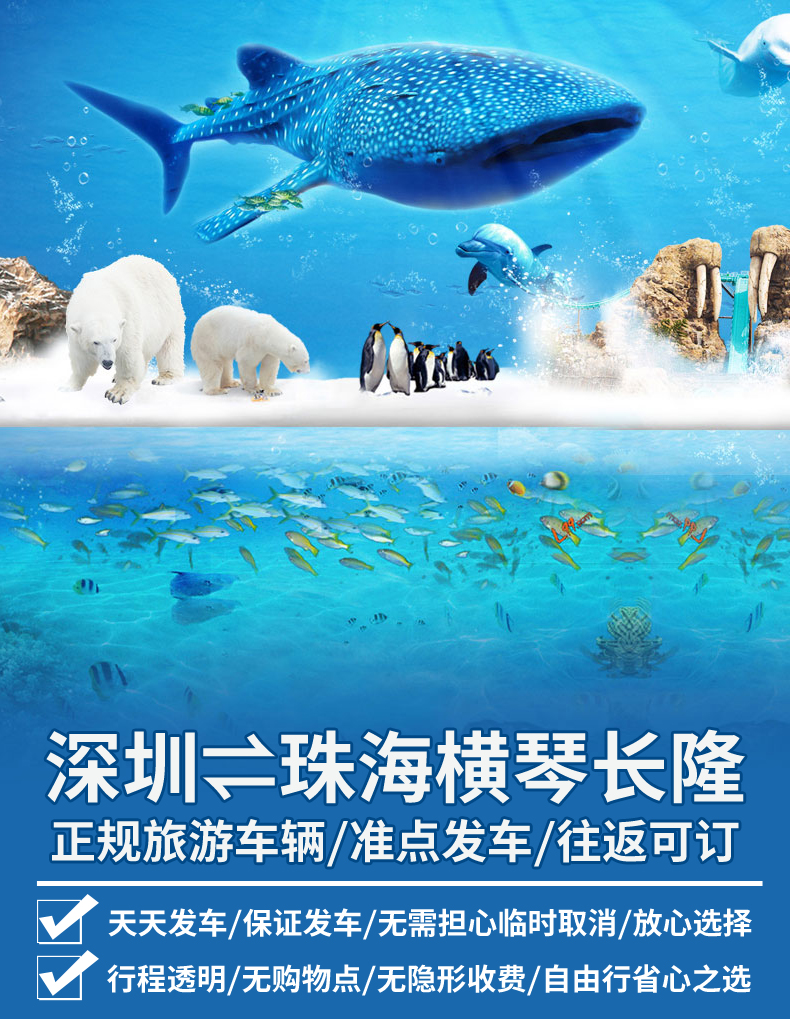珠海横琴口岸到深圳福永西乡宝安南山福田罗湖旅游直通巴士车票 单程 天天发车 无需换票 热门交通枢纽上落 换乘方便 马蜂窝自由行