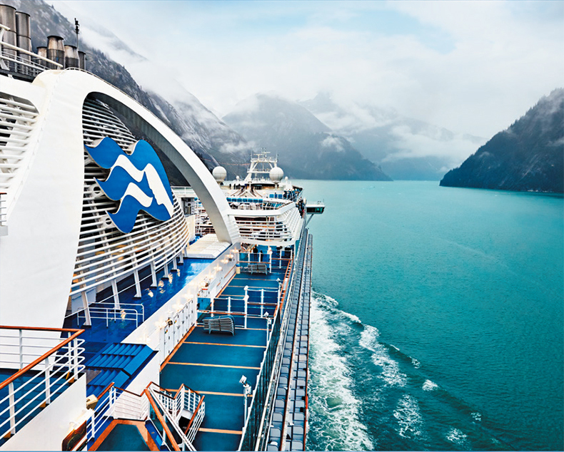 公主邮轮红宝石公主号西雅图登船8天7晚阿拉斯加邮轮旅游单船票