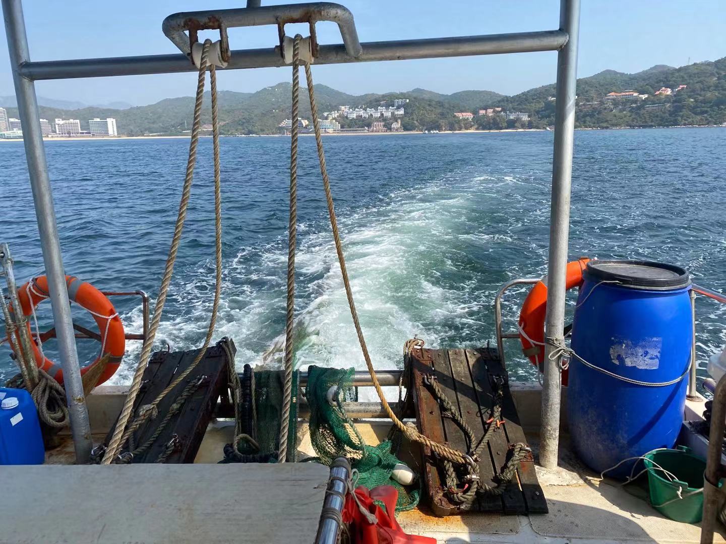 深圳大鹏新区游艇出海捕鱼1小时观光免费带走捕获的海鲜