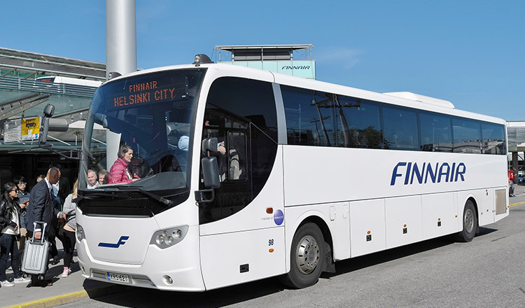 芬兰赫尔辛基机场大巴巴士票180天有效扫码乘车无需打印每日多班次