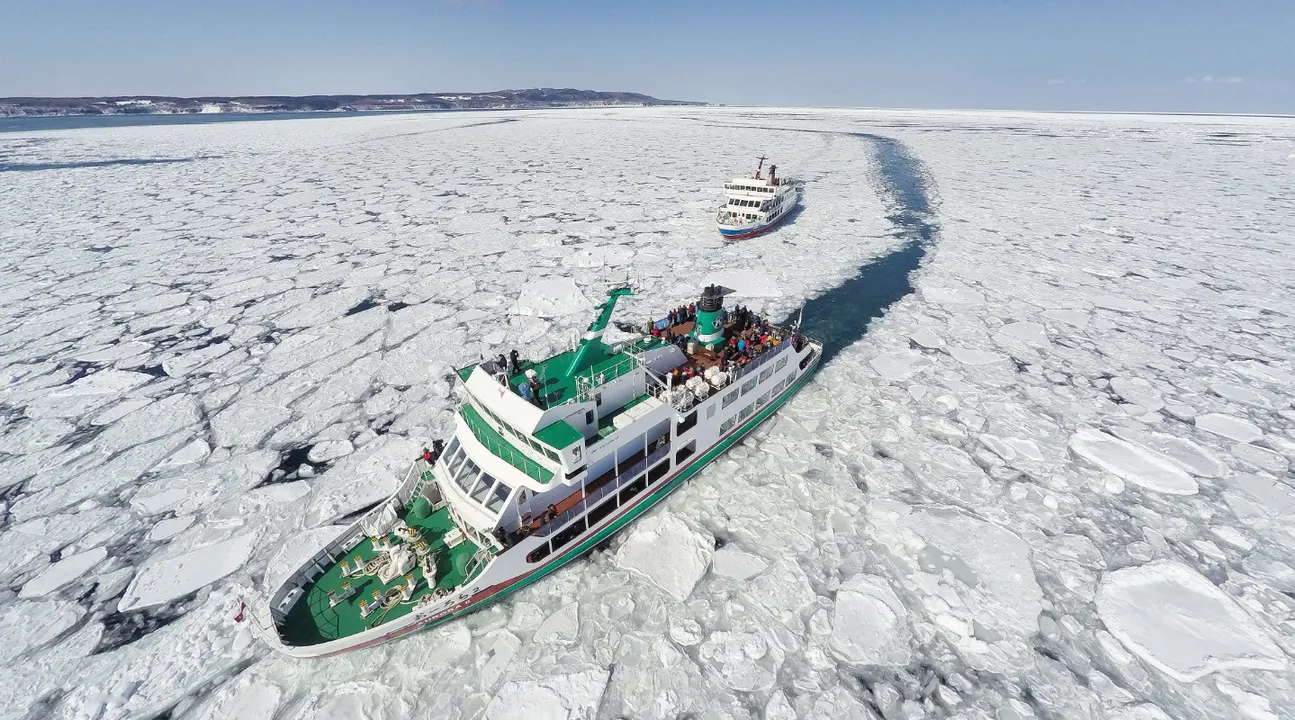 北海道 ~网走之旅~ 极光号破冰船流冰观光(可订次