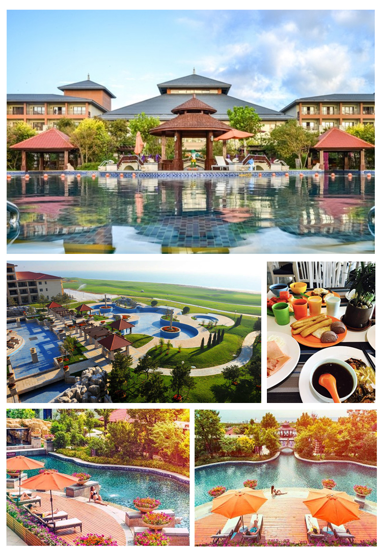 北戴河阿尔卡迪亚滨海度假酒店1晚园景或海景酒店拥有私人专属海滩