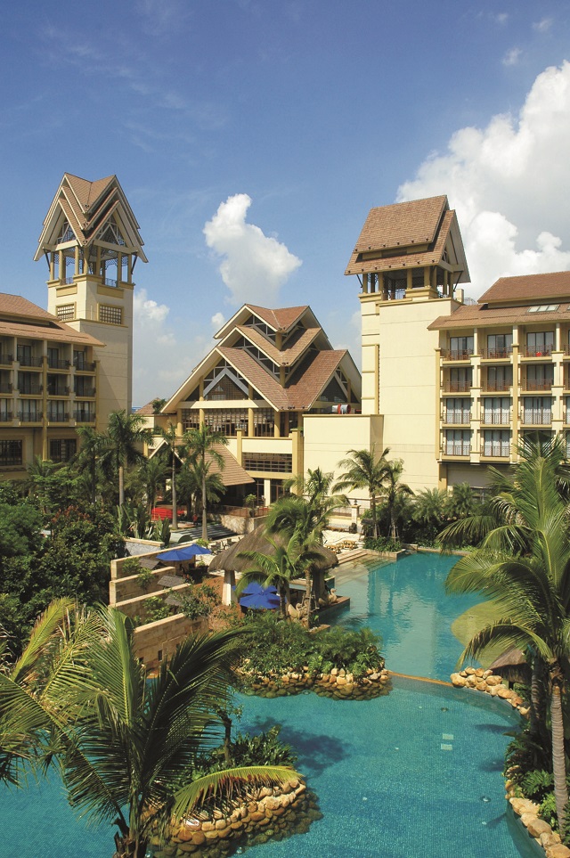 东莞丰泰花园酒店1间1晚自助早餐美食晚餐热带雨林温矿泉巴厘岛风情