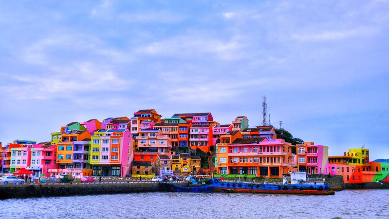 温岭石塘团建会议毕业旅行3日游七彩小箬村沙滩拓展bbq