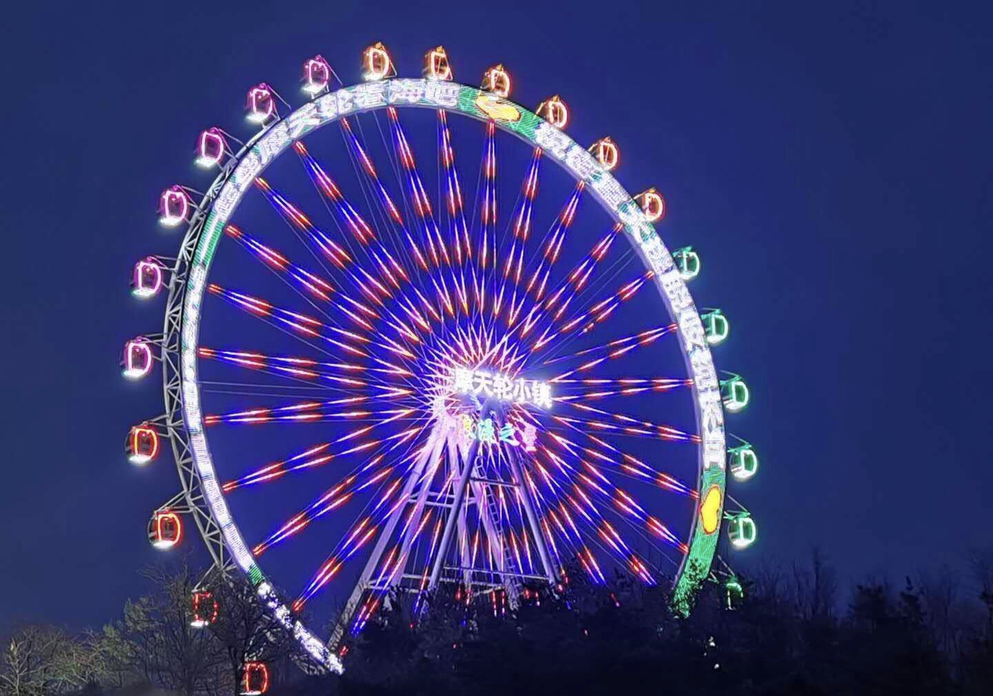 大连森林动物园浪漫之星摩天轮电子门票直接扫码入园