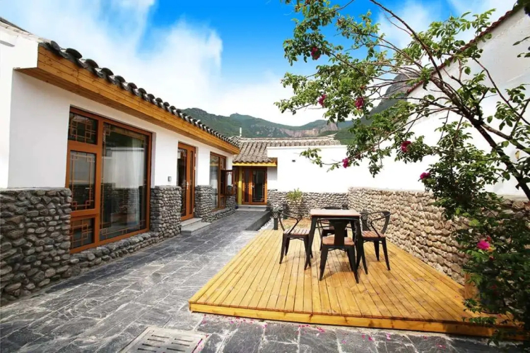 北京门头沟创艺乡居精品民宿 住宿1晚(京郊私密小院/家庭团建/周边游/