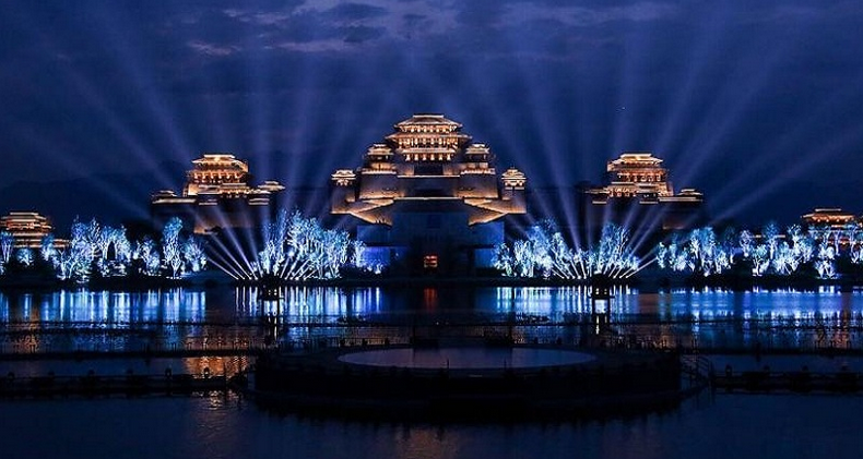 陕西旅游汉中天汉传奇演出票演出座位随机出票