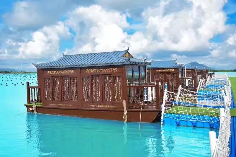 江门台山海上神灶温泉度假村2天1晚套餐含双早无限次海上神灶温泉单次