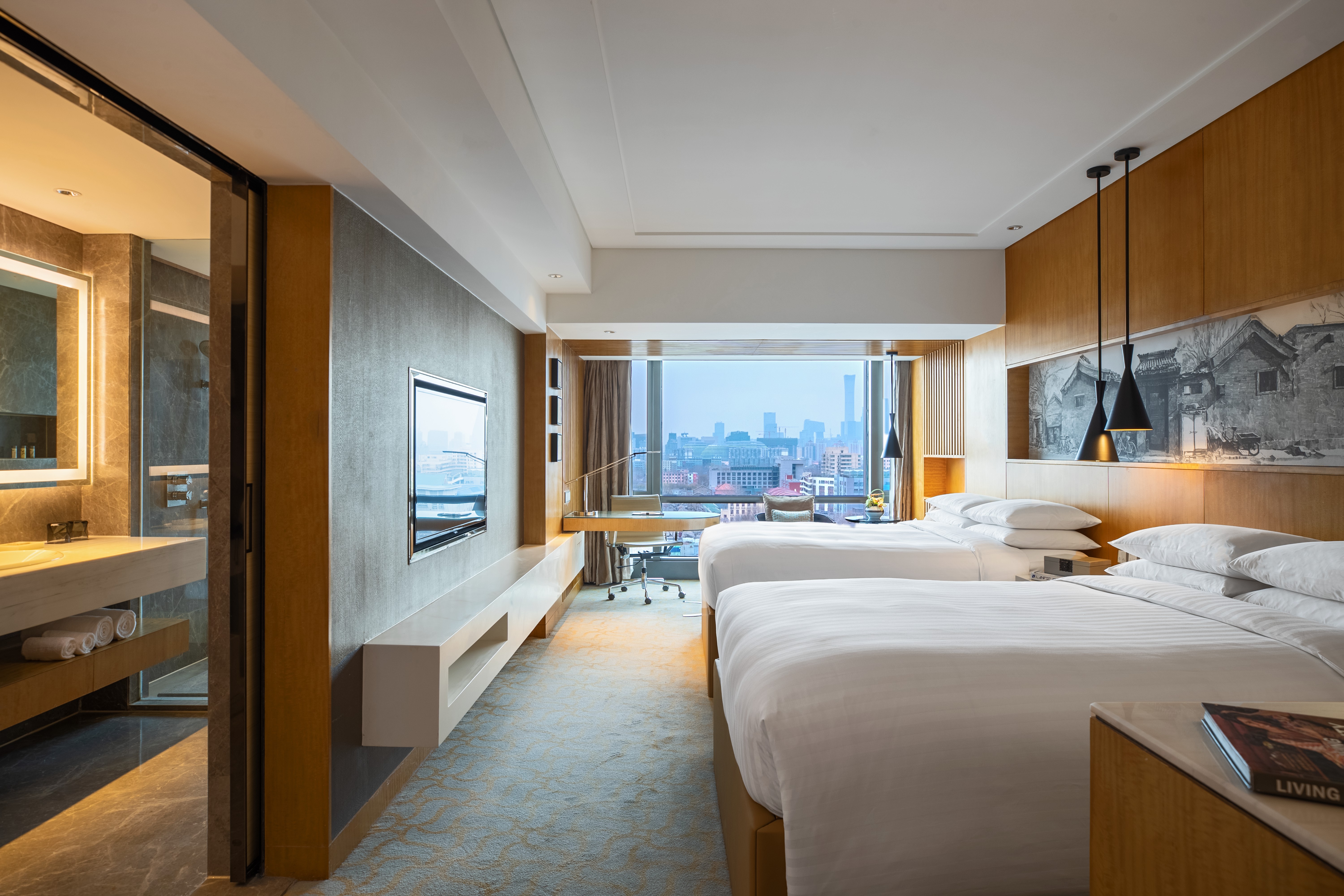 北京环球度假区金茂万丽酒店1晚环球影城指定单日门票2张2份早餐自助