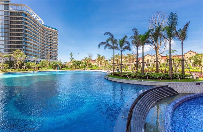 惠州双月湾虹海湾二期度假公寓2天1晚住宿(豪华海景主题房大双床随机