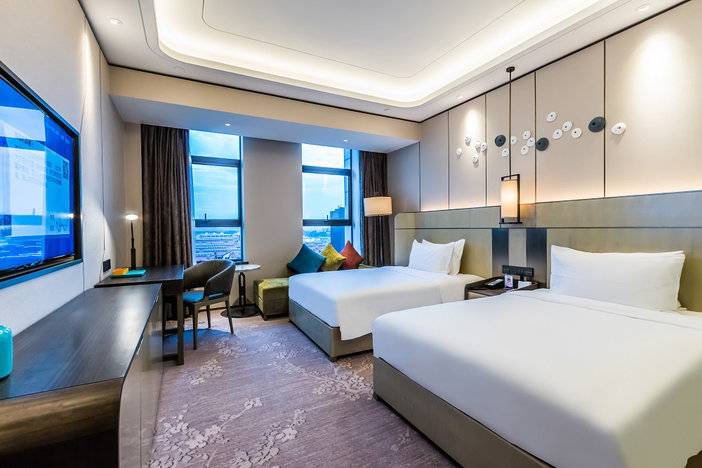 安吉吉兮远洲轩廷酒店标间大床一晚含双早