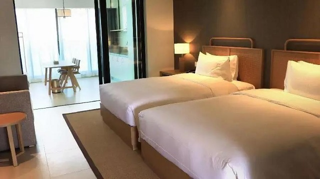 阳江海陵岛北洛秘境洛悦酒店1间1晚(早餐 美食晚餐 悬崖泳池观光门票