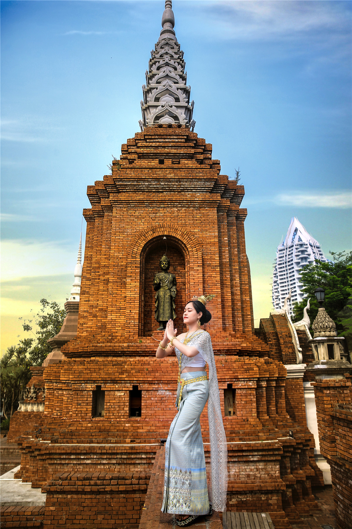 西双版纳告庄西双景旅拍摄影