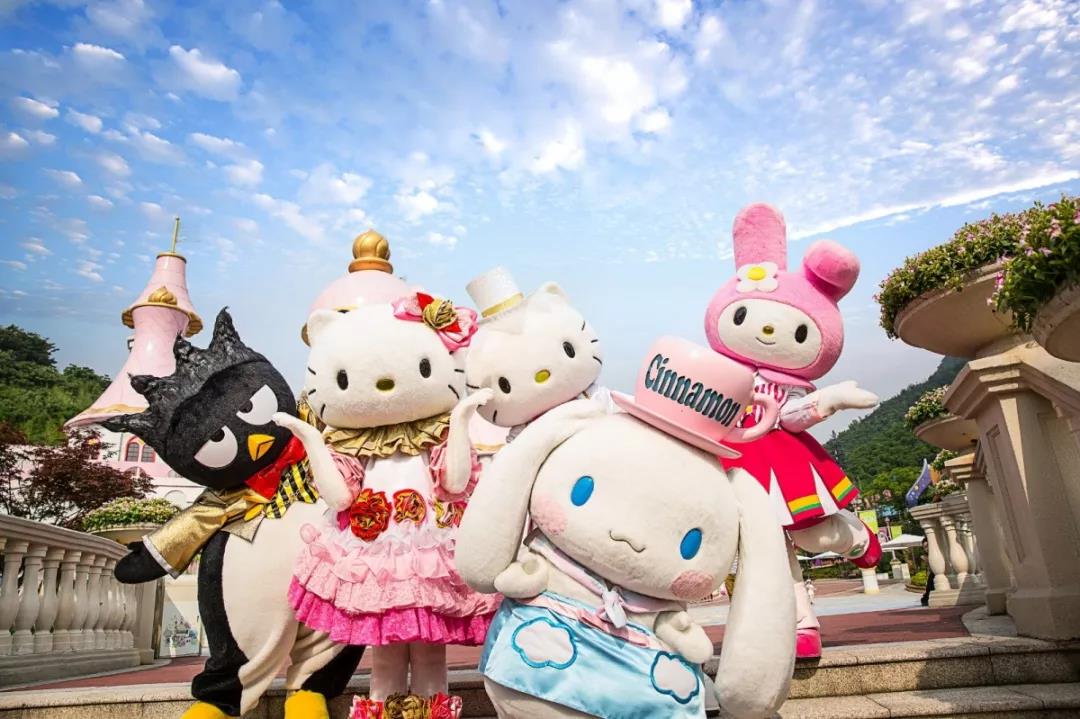 杭州hellokitty凯蒂猫安吉凯蒂猫主题乐园门票还原粉嫩少女心女生童话