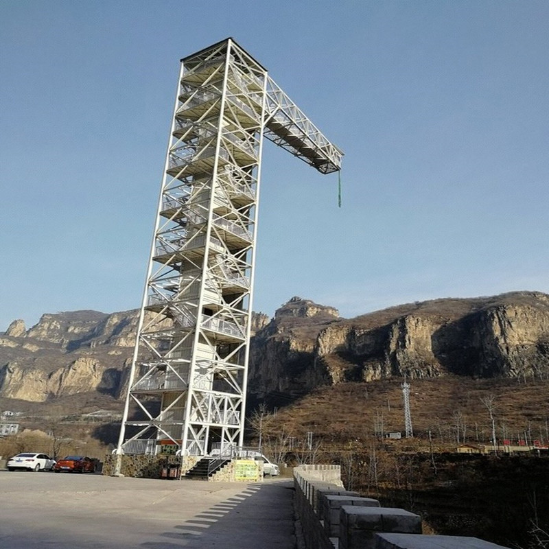 石家庄平山县狮子坪高空蹦极俱乐部门票赠送电子视频电子版照片