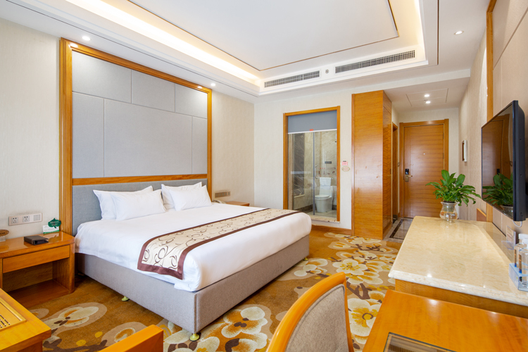 青海西宁英德尔酒店1晚豪华大床豪华标间可选酒店含早餐4钻豪华酒店