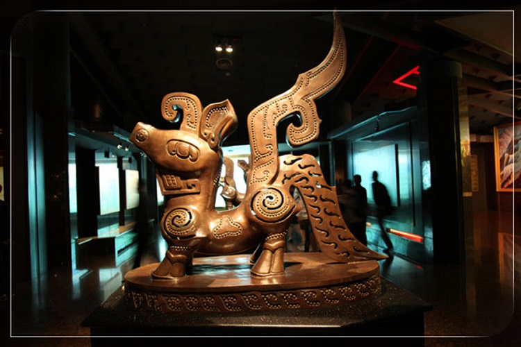 四川德阳广汉三星堆博物馆门票(青铜器/玉石器/金器/陶器以及骨器等