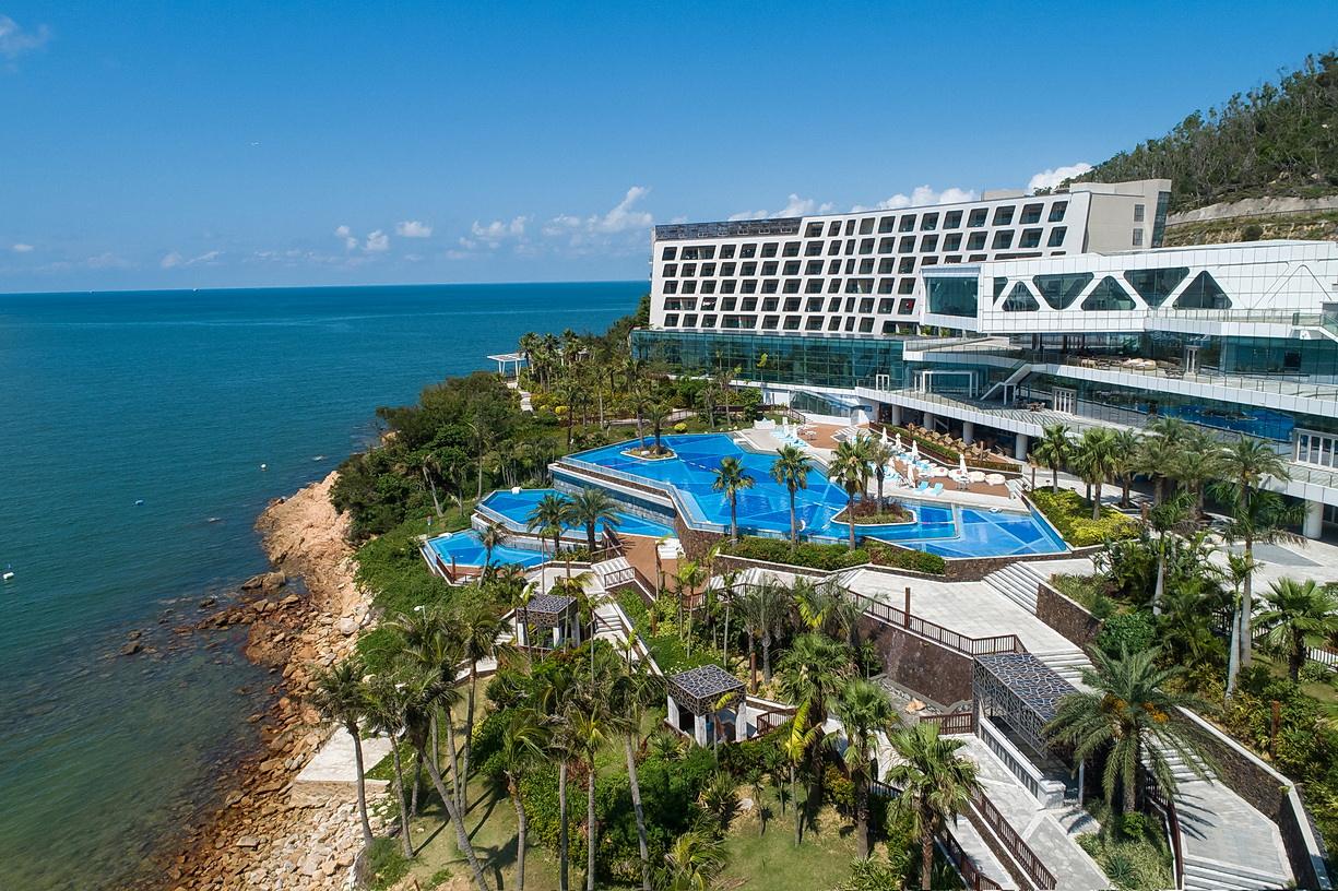 珠海东澳岛格力东澳大酒店2天1晚含自助早餐房间浴缸东澳岛可选横琴港