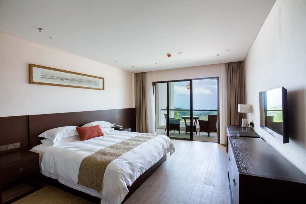 磐安亨达高二花园度假酒店1晚住宿套餐双人早餐灵江源森林公园大门票2