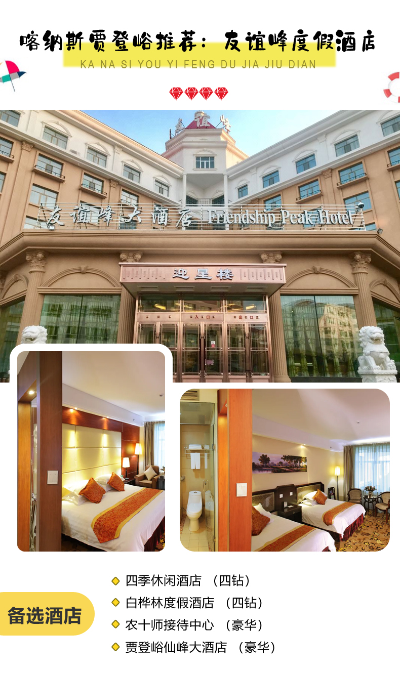 天池 可可托海 喀纳斯 禾木 魔鬼城 赛里木湖 薰衣草 那拉提 巴音