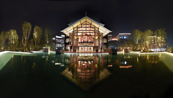 重庆北碚心景温泉酒店1晚住宿旅居周一到周四赠送2张温泉票依缙云山