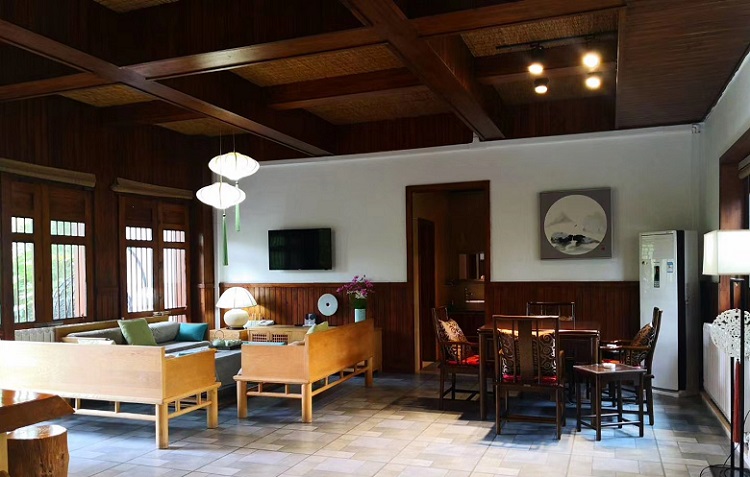 中式院落民宿自贡仙市慢餐民宿酒店1晚住宿可含自贡恐龙博物馆盐业