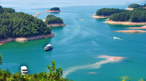 杭州千岛湖景区中心湖区门票游船票快速预定票源稳定取票便捷公交船票