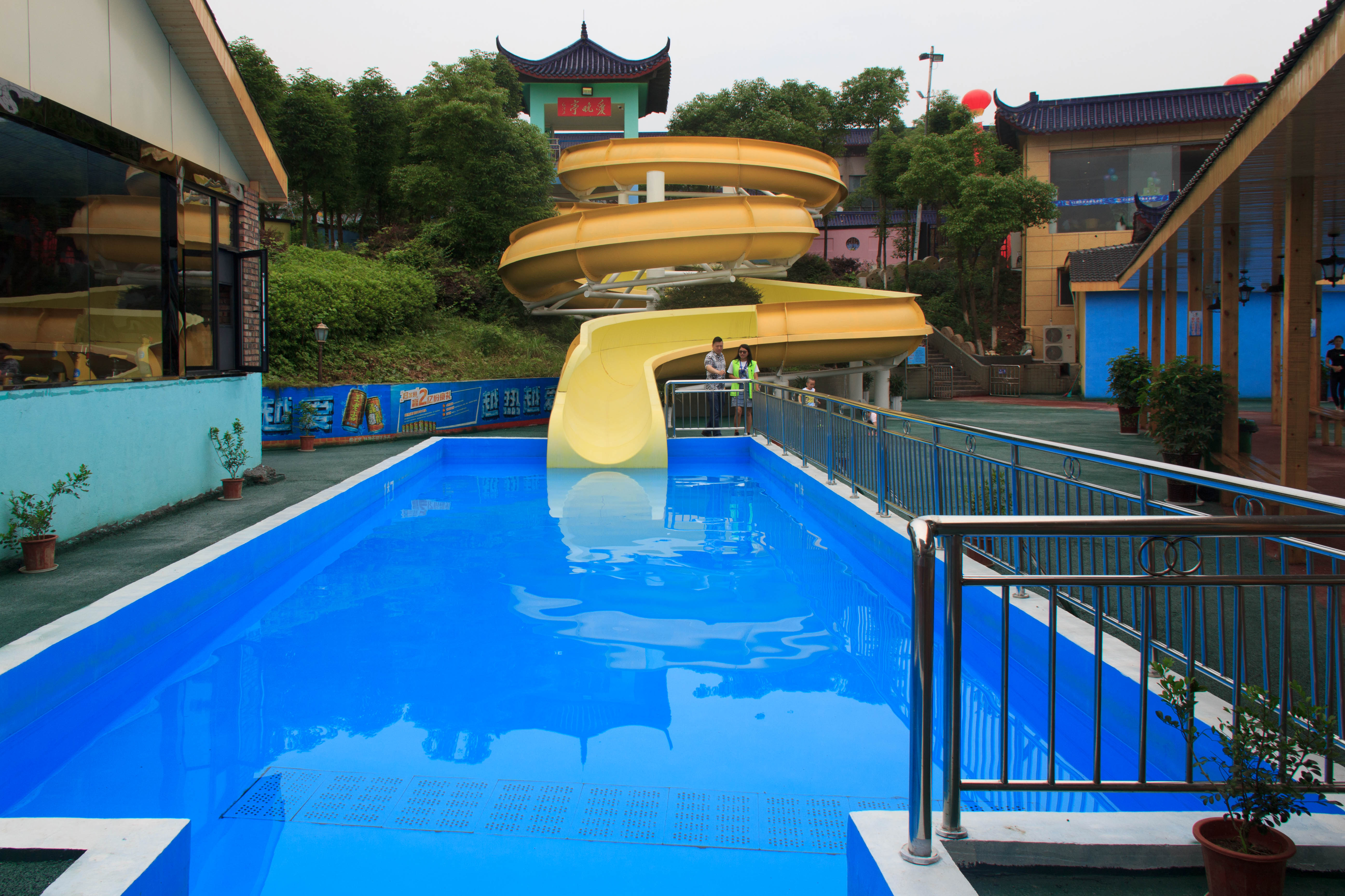 萍乡蓝波湾欢乐谷水上乐园电子票当地必玩大喇叭意想不到的水上乐园