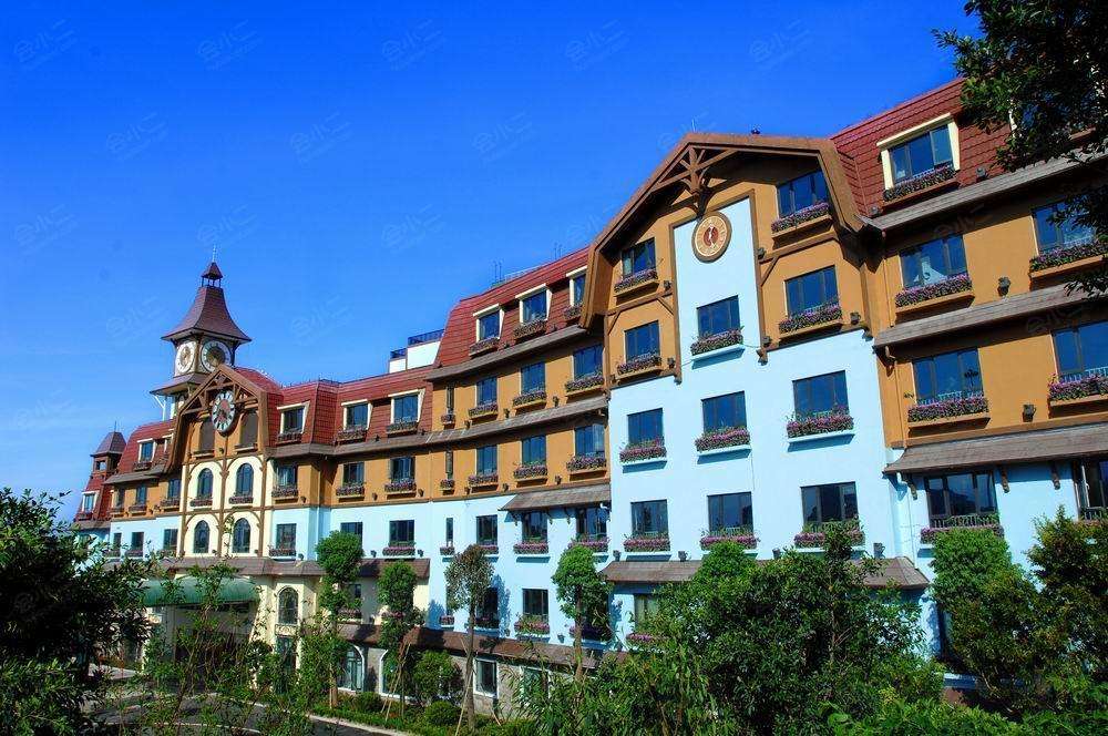 深圳东部华侨城黑森林酒店2天1晚住宿套餐含2张茵特拉根温泉票2份早餐