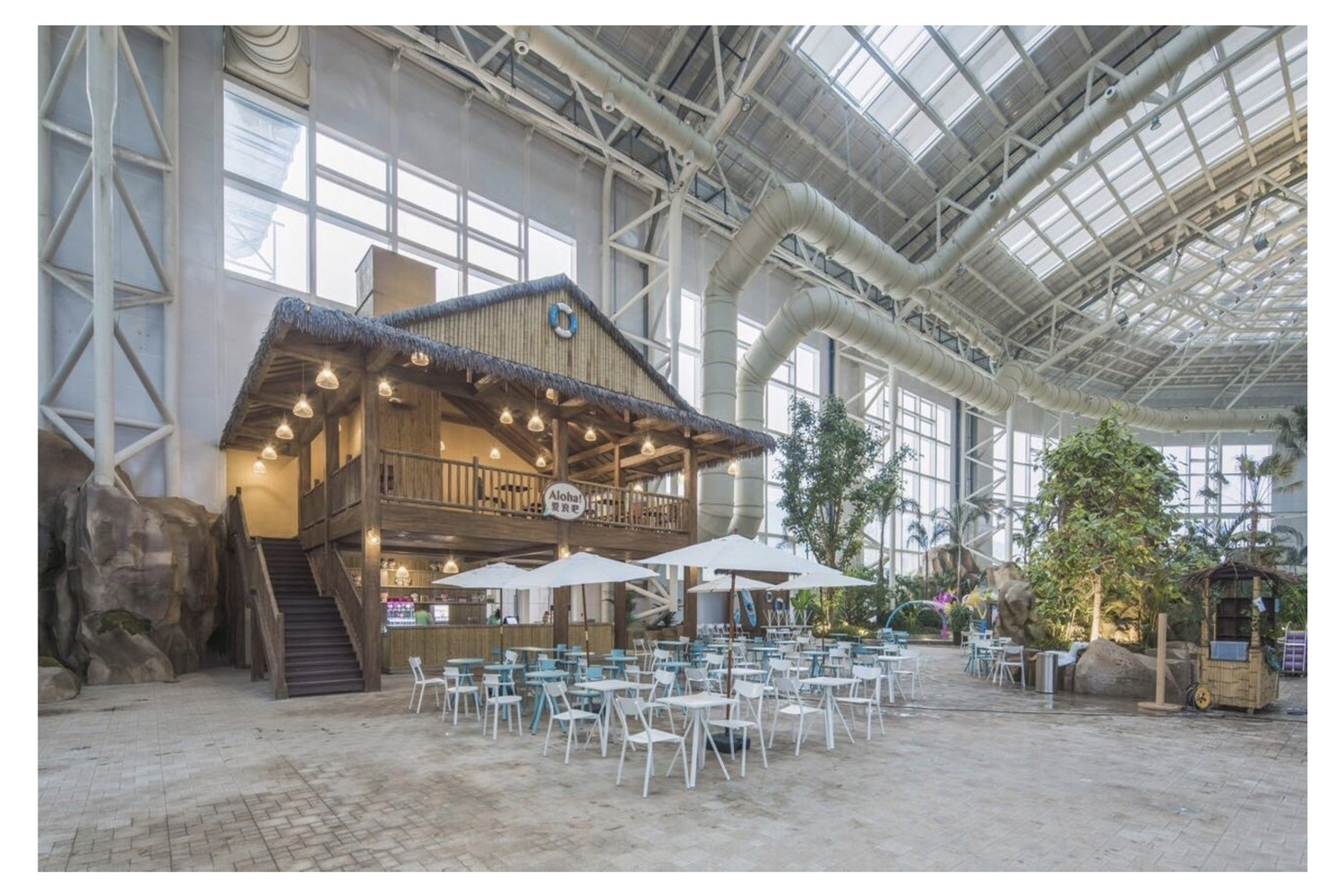 德清县莫干山开元森泊度假酒店1晚水乐园幻想岛任选2份户外游乐芙罗拉