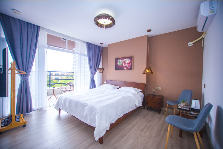 漳州东山岛马銮湾一墅海景度假酒店酒店2天1晚独栋9房13床花园别墅大