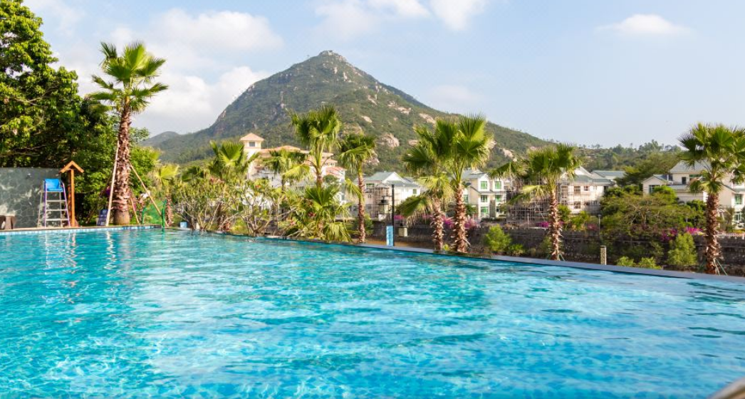 广东江门亚洲福永温泉度假村酒店2天1晚含早餐无限次温泉萌娃水上乐园