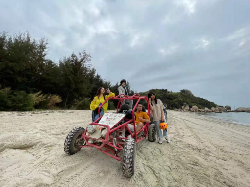 惠州巽寮湾山地丛林海滨越野车卡丁车近三角洲岛