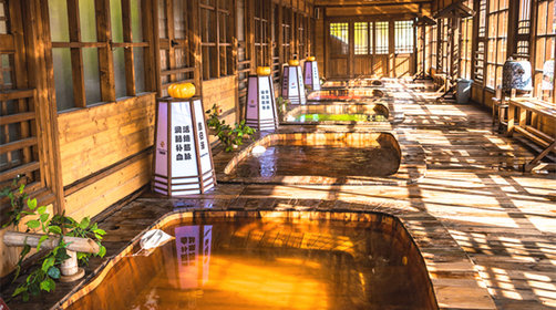 日式温暖泡汤杭州云曼温泉门票每日可订边泡温泉边看秀冬日泡汤必备